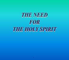 The Holy Spirit inotoYour Life