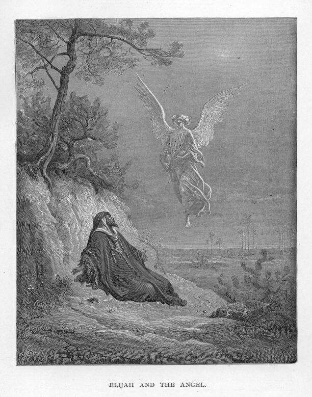 Elijah and the angel